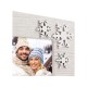 Christmas "Voss" Forest Scene Grey 4x6" Photo Frame